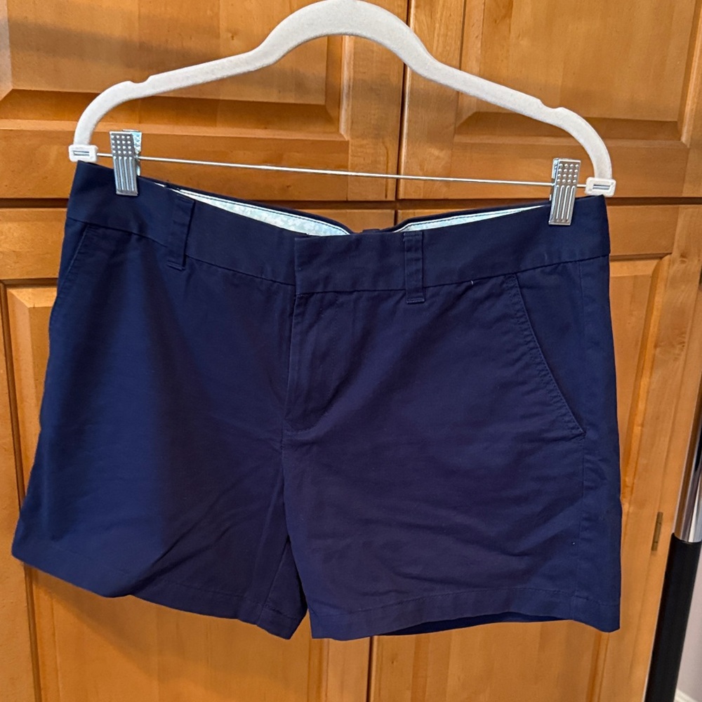 Navy Women's Casual Stretch Shorts 5 inseam